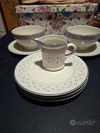 scodelle, piattini, bricchetto Ginori
