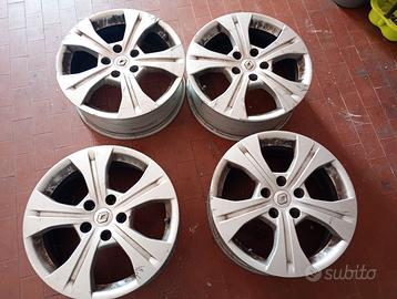 Cerchi in lega 17 Renault Nissan Peugeot Citroen