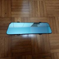 Specchietto retrovisore con doppia DASH-CAM