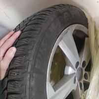 cerchi in lega audi q2 con pneumatici termici