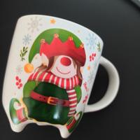 tazza natalizia con elfo