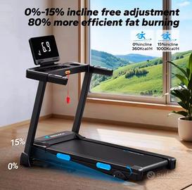 Tapis Roulant pieghevole MERACH T12 Semi Pro NUOVO