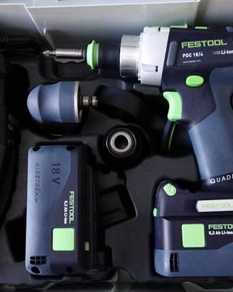 Trapano avvitat Festool PDC 18/4 Li 5,2 Plus-SCA