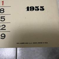 Calendario vespa 1955