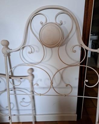 Letto in ferro battuto 1 piazza