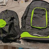 zaino moto kawasaki
