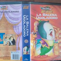 vhs Disney originale la balena ugoladoro