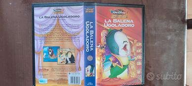 vhs Disney originale la balena ugoladoro