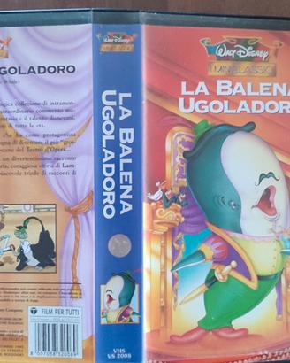 vhs Disney originale la balena ugoladoro