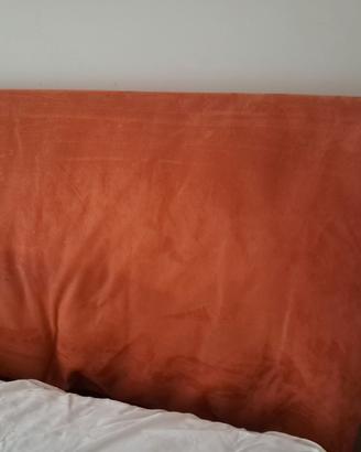Testiera in tessuto per letto matrimoniale 