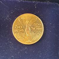 Moneta 50 pesos oro