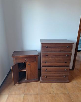 Cassettiera e mobiletto