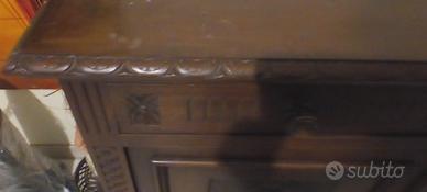 Mobile d' epoca in legno 