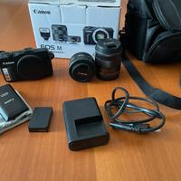 Eos M con obiettivi