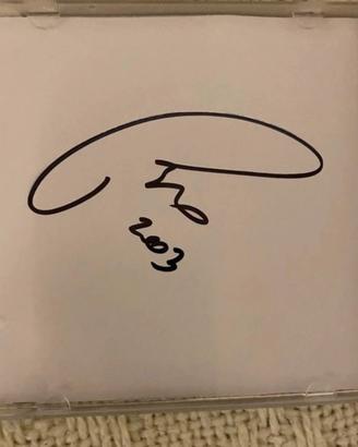 CD Pupo autografato da collezione + Bonus CD