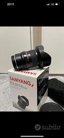obiettivo Samyang 14mm f/2.8 per fujifilm