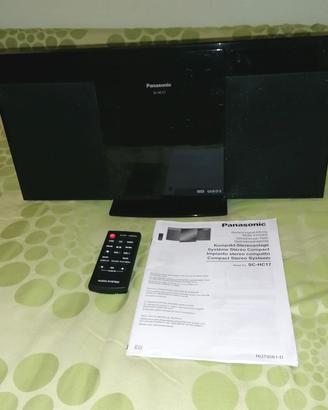 Panasonic Stereo Compact FM+telecomando+lettore CD