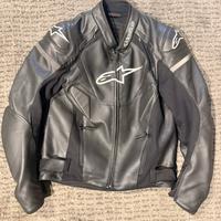 Giubbotto in pelle  alpinestar gp plus v3