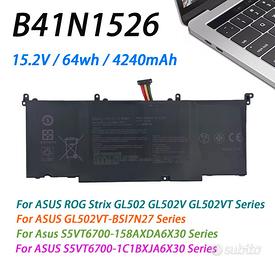 Batteria  Portatile Notebook Asus Nuova B41N1526