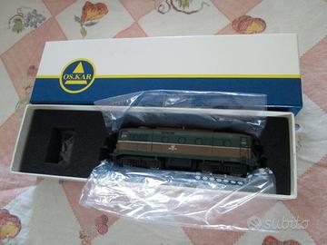 Oskar, locomotiva FS D.341 digitale, scala H0