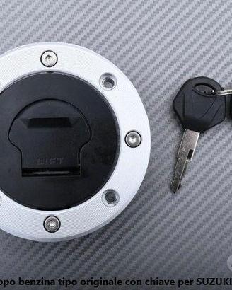 Tappo benzina tipo originale con chiave per SUZUKI