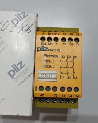 Modulo sicurezza Pilz 