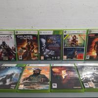 Lotto Blocco di 9 giochi per Microsoft Xbox 360