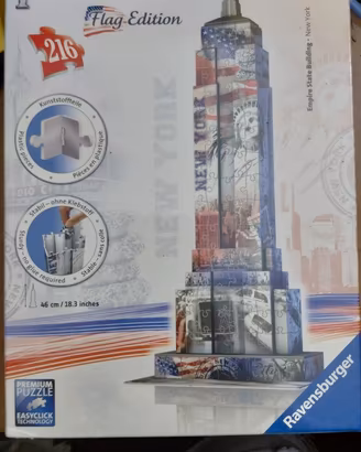 Ravensburger 3D Puzzle Empire State Building Flag