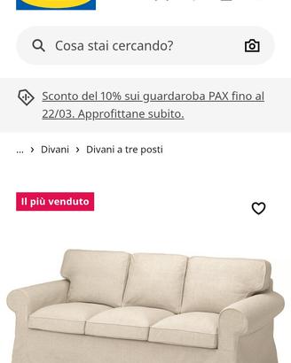 Divano EKTORP Ikea