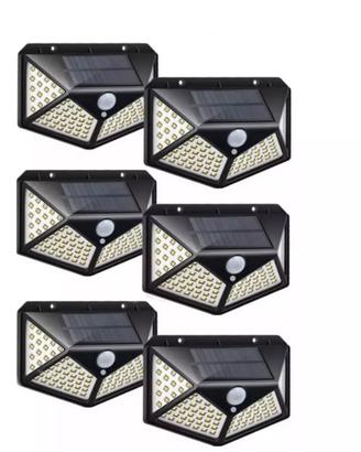 6X FARETTI DA ESTERNO FARETTO CON LUCI LED  PANNEL