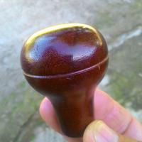 Pomello  in Radica di noce 