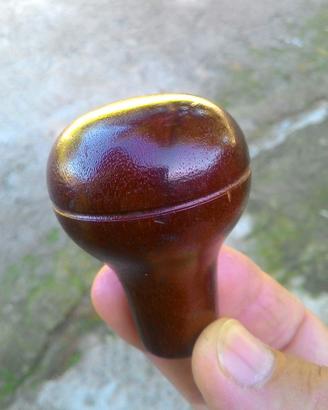 Pomello  in Radica di noce 