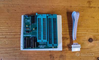 Adattatore 16bit  programmatore Eprom 27C400 etc.