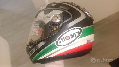 Giubbotto moto, casco, guanti