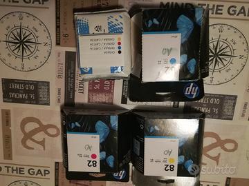 cartucce 82 orig.   hp