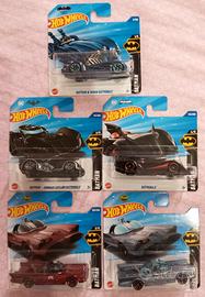 LOTTO HOT WHEELS 🔥 BATMAN 🔥 NUOVE SIGILLATE