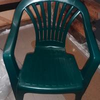 Sedie da esterno impilabili