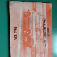 Manuale uso e manutenzione Fiat 126