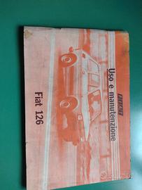 Manuale uso e manutenzione Fiat 126