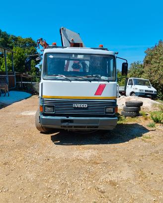 IVECO 145 17 SCARRABILE TARGA GIALLA