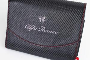 PORTA LIBRETTO ALFA ROMEO CARBON LOOK