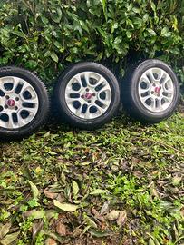 Set gomme e cerchi originali Fiat Panda