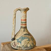 Brocca Vaso antico vintage con sigillo 