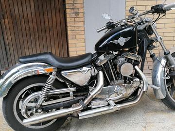 Harley Davidson Iron Head d'epoca 1000cc