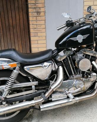 Harley Davidson Iron Head d'epoca 1000cc