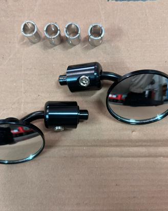 Specchietti Bar End in alluminio omologati