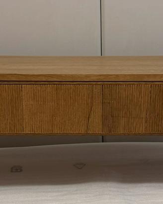 Mensola con cassetto in legno