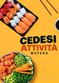 Attività Sushi Pokeria Take Away con laboratorio