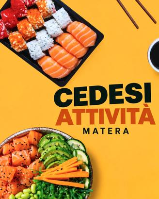 Attività Sushi Pokeria Take Away con laboratorio