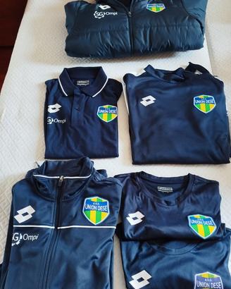 Kit abbigliamento società sportiva Union Dese